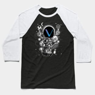 Astronaut Skate Vechain VET Coin To The Moon Crypto Token Cryptocurrency Blockchain Wallet Birthday Gift For Men Women Kids Baseball T-Shirt